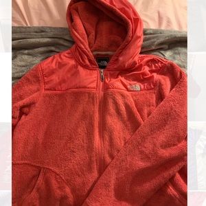 Pink North Face Hoodie